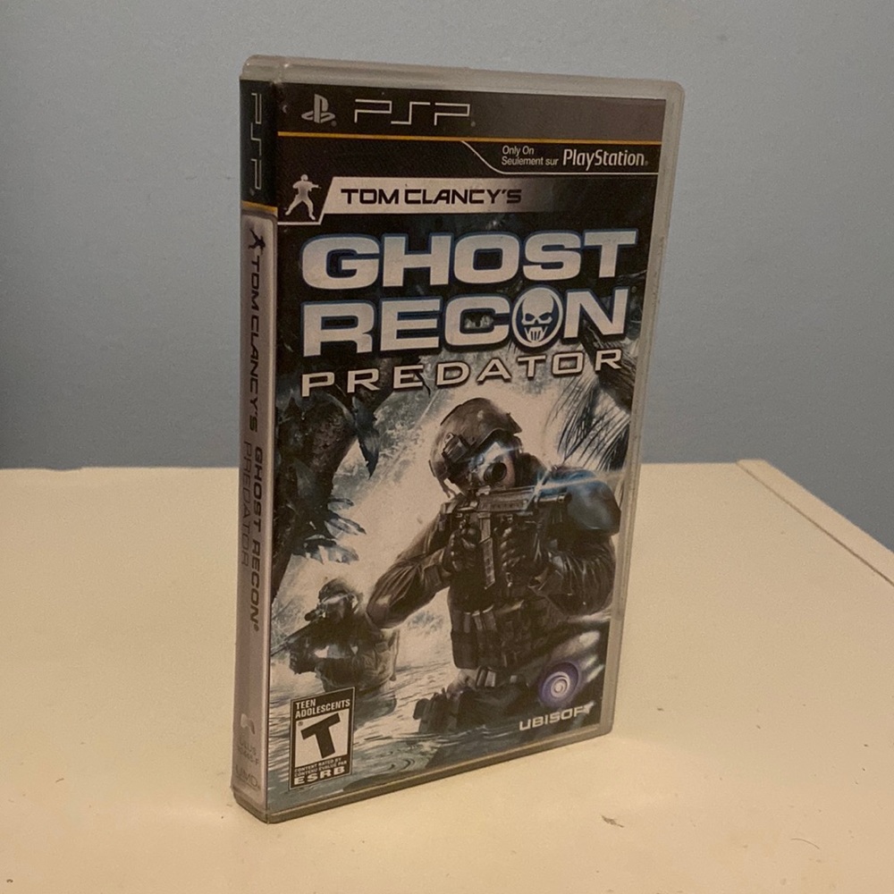 PSP PlayStation Tom Clancy Ghost Recon Predator Video Game